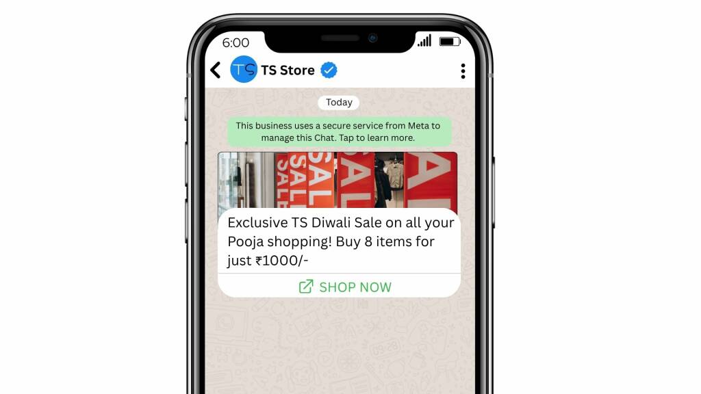 Whatsapp Marketing template