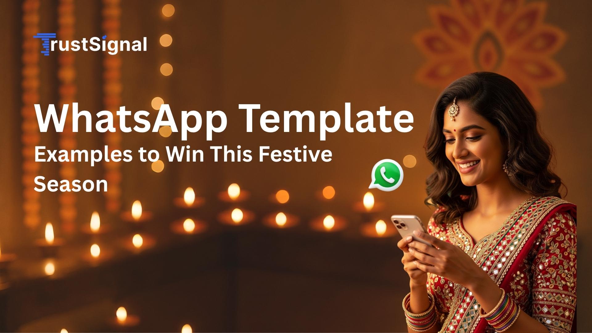 WhatsApp Template for this festive Season.