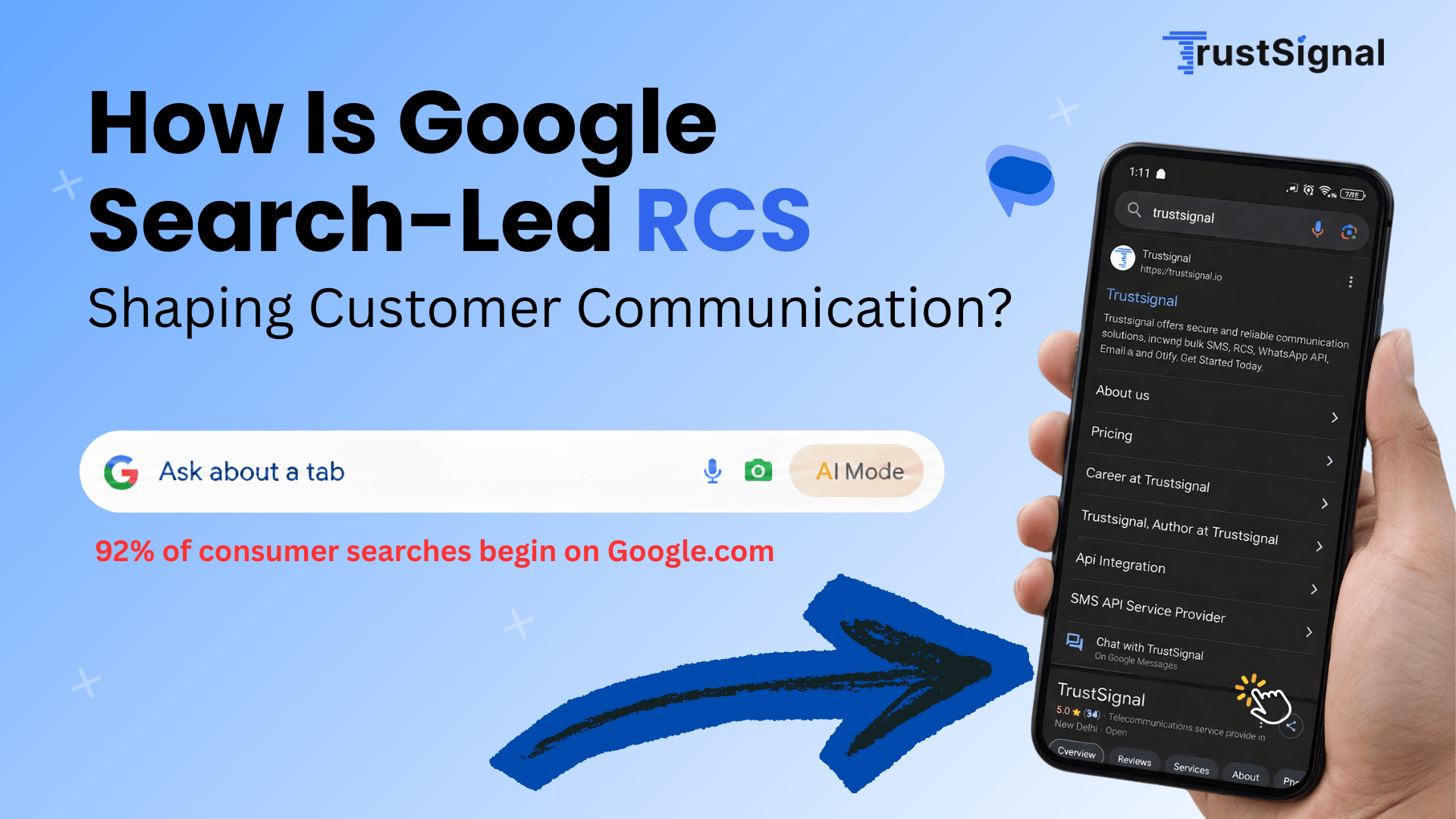 Google Search-Led RCS