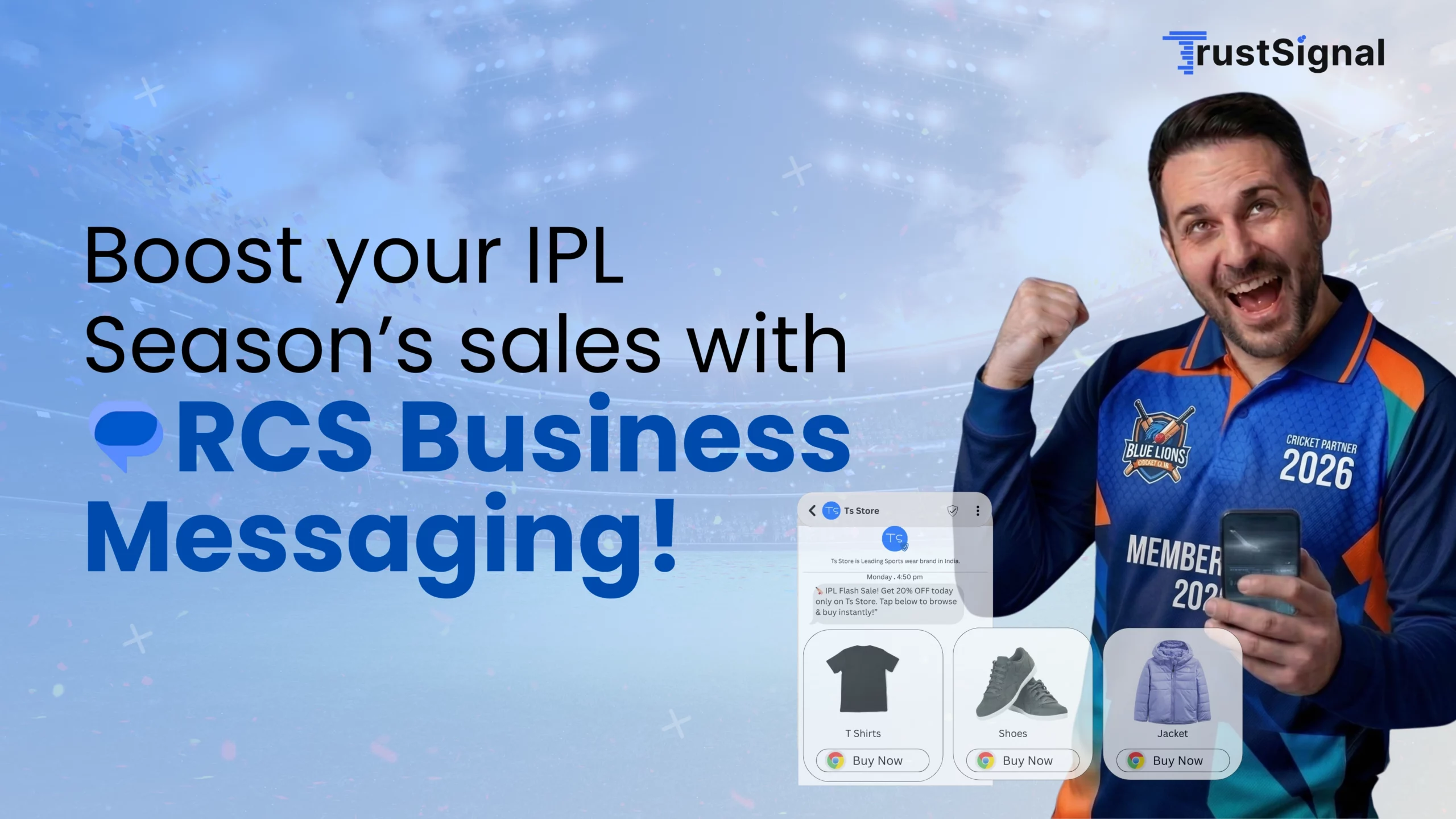 RCS messasging for IPL Season.