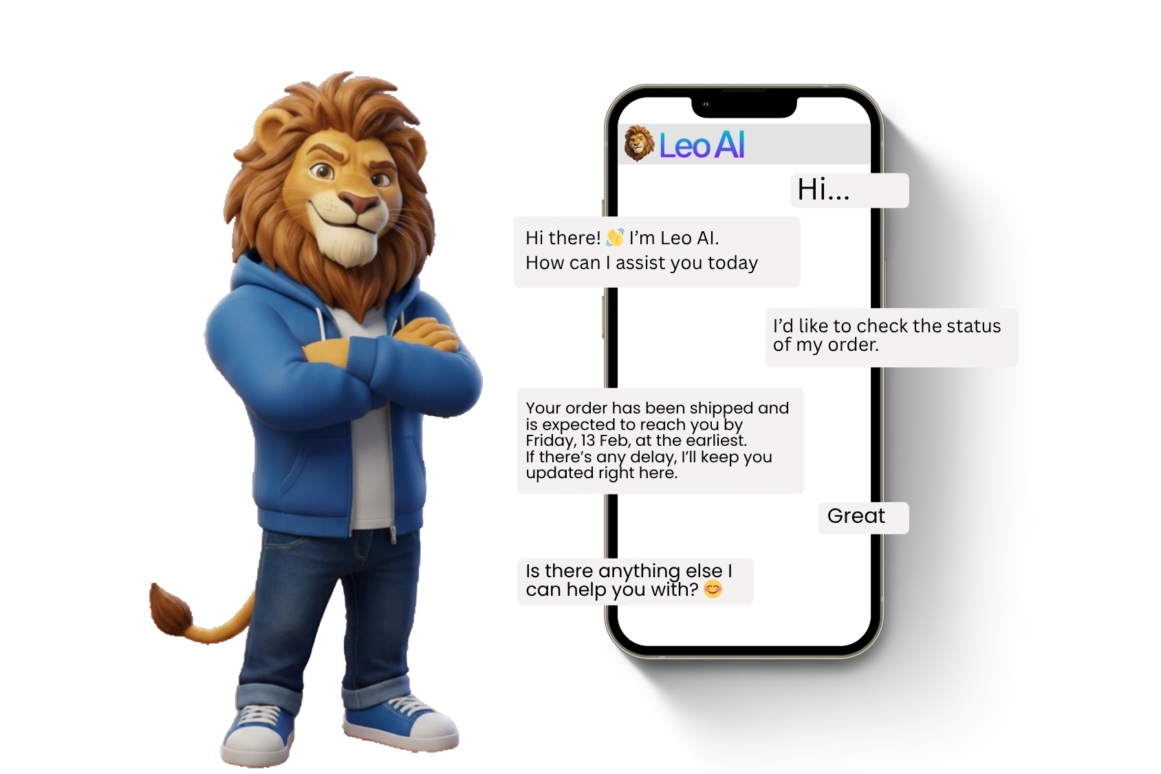 XLeo.ai for ecoomerce